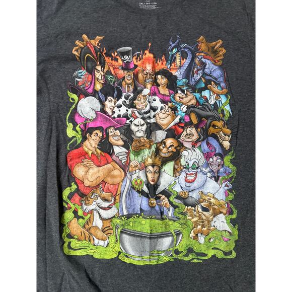 Disney Villains T-Shirt - Size M - Excellent Condition - Picture 2 of 2